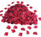 4000pcs Pétales de Rose pour Mariages, Soie Artificielle - Décoration Fleur Confettis pour Saint Valentin, Allée Mariage, Lit, Fête, Table (Rouge Foncé)