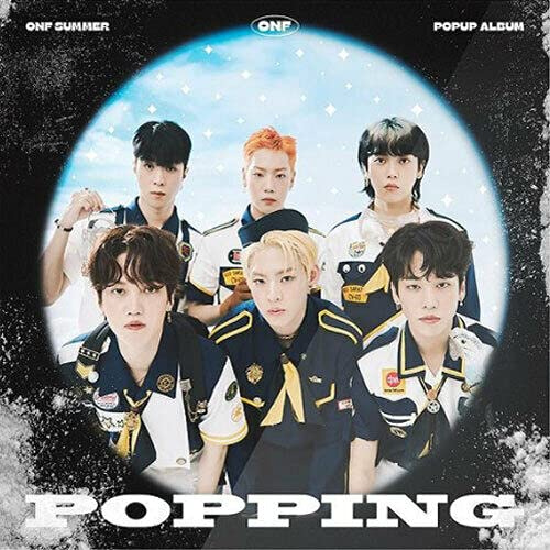 ONF POPPING Summer Popup Album [ 12'C ] Ver. 1p CD+72p Photo Book+2p Selfie Photo Card +1p Summer Photo Card(Cool Food Ver)+1p Message Letter K-POP SEALED+TRACKING CODE