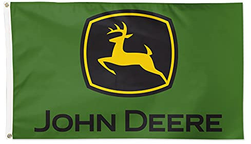 WinCraft John Deere Flagge, 90 x 150 cm, Grün