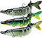 TRUSCEND Angelköder Crankbait Alle Wasserschichten Serie Hängend/Langsam/sinkend Schwimmend/Sinkende oder lippenlose Crankbaits zum Barschangeln Lebensechte/Shad/Maus/Duck Crank Köder