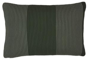 Pip Studio Blockstripe Kissen Cushion Green 40x60cm (1 Stück)
