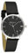 Miraval Moderne Design Damenarmbanduhr mit Datumsanzeige 33 mm Breites Lederarmband 16 mm Quarzuhr Japanisches Quarzuhrwerk Großes Zifferblatt Damenuhr Frauen Extra Dünn