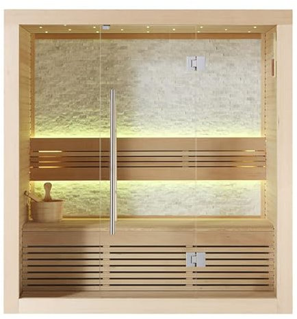 AWT KOS Sauna 1103A Hemlock/180x105/ohne Ofen