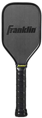 Franklin Sports Sweet Spot Trainer Pala de Entrenamiento de Pickleball, Pala con Cabeza Mini y Mango extralargo, práctica de tiros y Golpes, núcleo de 16 mm, Cara con Fibra de Carbono T700