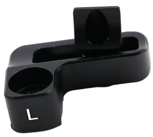 XTR/XT/SLX/DEORE - Adaptador de Palanca de Cambios Integrado para Montaje de Palanca de Cambios SRAM Matchmaker en Freno for Shimano I-Spec EV (Izquierda)