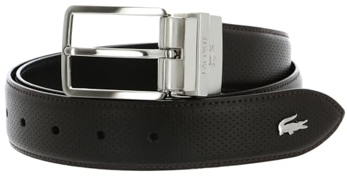 Lacoste Elegance Reversible Belt W130 Marron Noir - kürzbar
