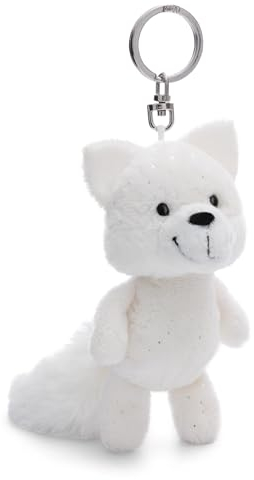 NICI Kuscheltier Polarfuchs Vanja 10cm schlenkernd Green