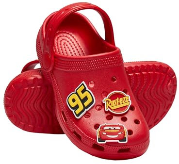 Disney Scarpe da Ragazzi Cars | Ciabatte Bambino Piscina | Scarpe per Bambini | Rosso 23