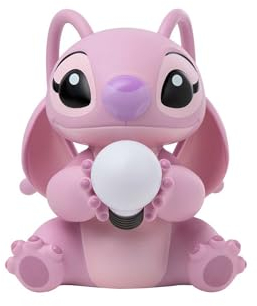 Angel Paladone Lampe Light - Licence officielle Lilo et Stitch - Cadeau de collection Disney, table de chevet, décoration de chambre à coucher