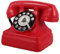 PRETYZOOM Telefonverzierung Retro Antikes Telefon Raumdekoration Dekorative Telefone Wandmontiertes Telefon Retro Dekoratives Telefonmodell Vintage-telefonwecker Altes Telefon Kunstharz Rosa