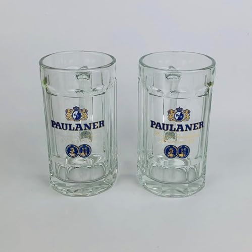 Paulaner - Jarra de cerveza (0,25 L, 2 unidades)