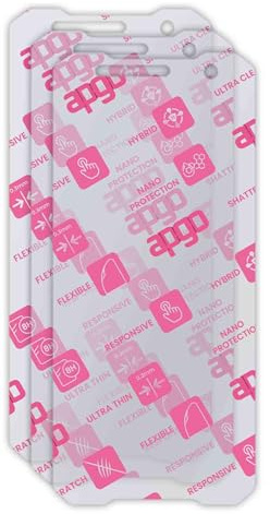 apgo [3 Stück] Ultra-klar Hybrid Schutzglas kompatibel mit myPhone HAMMER Explorer PRO, flexibles Nano Glass, kratzfestes Displayschutzglas, Full Glue