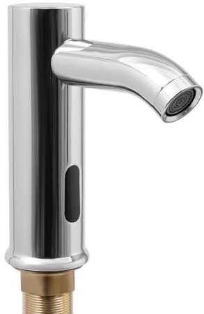 Robinet Automatique Sans Contact,Faucet à Capteur Automatique Faucet Intelligent Infrarouge Acier Inoxydable Robinet D'Eau Froide,Pour Restaurants,Centres Commerciaux,éColes
