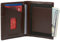 alpine swiss Double Diamond RFID Visitenkartenetui Portemonnaie Cordoba Braun