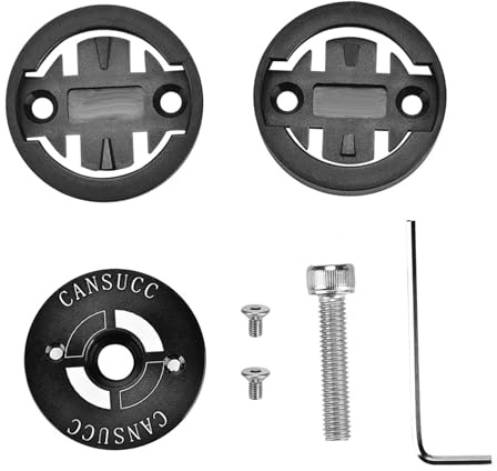 Supporto per computer da bici, Computer Staffa per Bici da Strada Supporto per Cronometro,supporto per cronometro per bicicletta per accessorio bici (Nero)