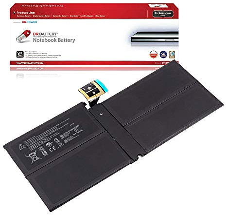 DR. BATTERY Laptop Akku für Microsoft DYNM02 G3HTA038H Surface Pro 5 Pro5 Only [7.57V/5940mAh/45Wh]