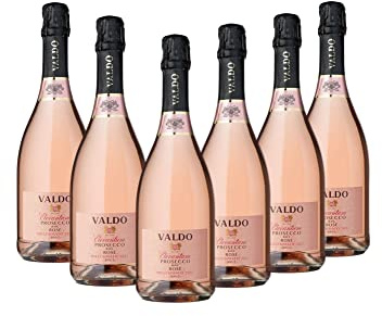 Valdo Elevantum Prosecco Doc Rosé Brut Millesimato - 750ml x 6