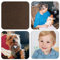 Personalised Drink Coasters Set of 4, Custom Photo Coaster Using Your Own Photos, Gloss, Square