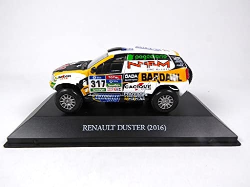 OPO 10 - Car 1/43 compatible with 2016 Renault Duster # 317 Emiliano Spataro Rallye Dakar 2016 (DK587)