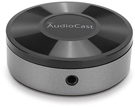 ciciglow WiFi Audio Vorverstärker Receiver, Musik Empfäner HiFi Audio Receiver Airplay DLNA Kompatibel mit und Android AirMusic für Multiroom/Multizone Home Stereo Control