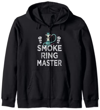 Smoke Rings Maker - Lustige Wasserpfeife Hookah Smoke Lover Kapuzenjacke