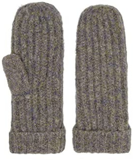 ONLY Onlfreya Knit Mittens Acc Guanto, Perla/Dettaglio: Multi Melange, Taglia Unica Donna