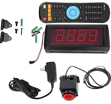 10 Sekunden Spiel Timer, LED Countdown Timer Herausforderung Spiel Maschine mit Fernbedienung, Sichtweite Bis zu 15 m. für Werbe aktivitäten in Einkaufs zentren Werbung