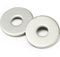 AMLOOPH Unterlegscheiben M16, Große Flach Unterlegscheiben M16 x 50mm Dicke 3mm Edelstahl Beilagscheiben DIN9021 A2 V2A (2 Stück) Rostfreie Edelstahlscheiben für Schrauben & Muttern & Gewindestange
