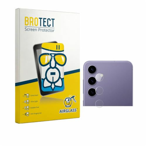 BROTECT Schutzglas für Samsung Galaxy S24 | (NUR Kameraschutz) Transparenter Displayschutz Made in Germany Schutzfolie Panzer Folie Glas 9H Einfache Montage Clear