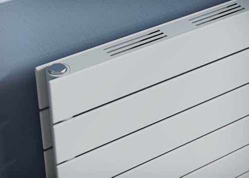 Ximax Raumheizkörper P1 Duplex Slimline Deluxe Horizontal Weiß RAL 9003 - wertet seine Umgebung durch seine Eleganz auf und definiert das Konzept des Komforts neu (595 mm x 1000 mm)