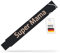andSmile Zollstock schwarz - Meterstab aus hochwertigem Buchenholz - Zollstock mit Gravur Super Mama - Geschenk für Mütter zum Muttertag, Geburtstagsgeschenk, Weihnachtsgeschenk