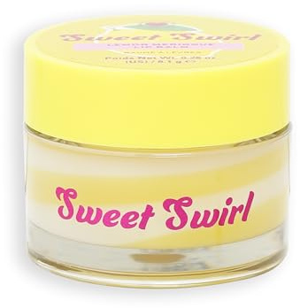 I Heart Revolution Sweet Swirl Lip Balm, Tief Hydratisierte Lippen Über Nacht mit Süßem Duft, Vegan & Tierversuchsfrei, Zitronen-Baiser
