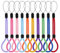 20 Stück Handschlaufe, Bunte Nylon Handyband, Handyschlaufe Handgelenk, Verstellbare Lanyard, für Kamera, Schlüssel, Schlüsselbund, Telefon, USB-Stick, Brieftasche und lD-Namensschild(10 Farben)