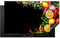 KitchenYeah© Herdabdeckplatte Einteilig 90x52 cm Küche Ceranfeld Abdeckplatte Cerankochfeld Abdeckung Induktionskochfeld Schutzmatte Zitronen - Paprika - Kräuter - Graffiti - Farbe - Abstrakt