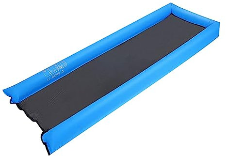 KONTONTY Portable Inflatable Floating Bed Aufblasbare Schwimmplattform Für Wasservergnügen Leicht Und Tragbar Für Freunde Und Familie Langlebiges Material Für Sommer