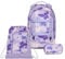 Satch Pack Schulrucksack Set 3tlg. inkl. Schlamperbox und Sportbeutel (Lilac Blossom)