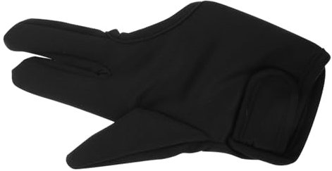 Homoyoyo Hairdressing Gloves Thick Heat Resistant for Straightening Curling Wand Glove Three Finger Strap for Barber Styling