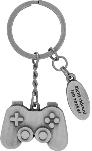 Sheepworld Unisex Sheepworld Schlüsselanhänger Motiv Zocken | Figürlicher Anhänger mit Schlüsselring, Länge 7,4 Cm | 74854 Schlüsselanhänger (1er Pack)