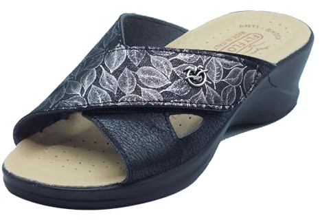 Fly Flot Ciabatte Fascia incrociata Donna -88- Nero 41 EU