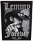 Motorhead Lemmy Forever Backpatch, Einheitsgröße, Schwarz, Kind, Aufbügeln, Kleidung, Rock/Musik, Backpatch