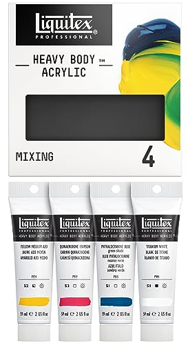 Liquitex Professional Acrylique Heavy Body Set Mélanges 4X59ml