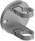 Sellon24® Edelstahl Wandanker Rund Geländerpfosten 42,4 mm verstellbar Pfostenhalter Steher Verbinder Pfosten rund Gelaender Rohrhalter stabil seitlich Gelaenderpfosten Wand Montage Rohrschelle