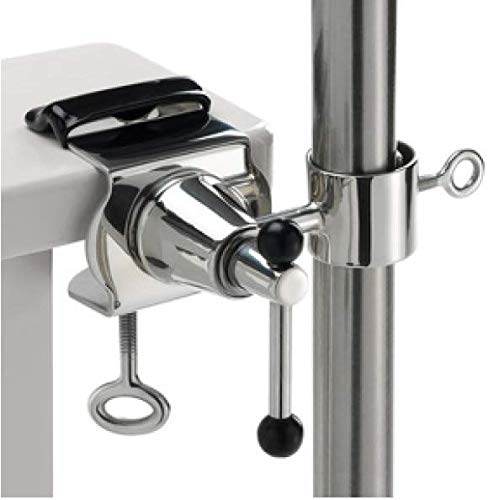 Duo - Masterholder holly - 360° Sonnenschirmhalter - Balkonklammer - Edelstahl - für Geländer bis 40 mm Ø - für Schirmstöcke bis 33 mm Ø - Made in Germany - Langzeit Garantie (40 mm)