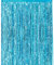 CHRORINE 1pcs 6.5ft Light Blue Metallic Tinsel Foil Fringe Curtain Door Curtains Hanging Streamers for Frozen Mermaid Birthday Baby Shower Mama Mia Bachelorette Blue Party Decorations