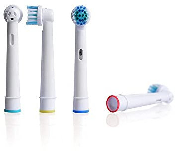 Ersatzbürsten für Oral B. Präzisions-Zahnbürstenkopf, 16 Stück