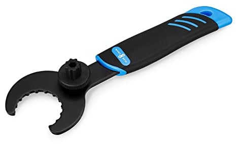 Bluechain® Tretlagerschlüssel für Hollowtech II Lagerschalen inkl. Kurbelabzieher Werkzeug/Innenlagerschlüssel/Fahrrad Tretlager Werkzeug aus rostfreiem Stahl