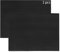 Ulable Dish Drying Mat, Microfiber Dry Pad, Quick-Drying Dish Drainer Board Mat for Kitchen Counter-top Tabletop Accessories, Machine Wash, 20 X 15 inch, Black, 2-Pack
