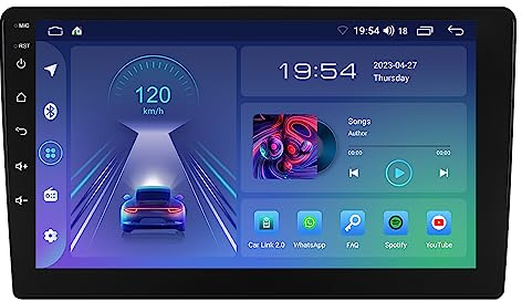 ACAVICA 2+32GB Android 12 Radio Coche Navegador para Fiat Ducato Citroen Jumper Relay Peugeot Boxer Pantalla Táctil Estéreo con Carplay Inalámbrico Bluetooth WiFi DSP USB FM Control Volante