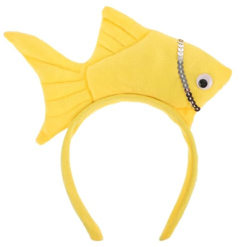 Holibanna Kuscheltier 1 Stück Fisch Stirnband Tierkostüm Stirnband Halloween Kostüm Party Haarschmuck Tischleuchte