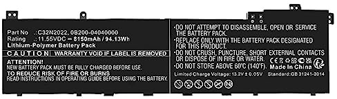 CoreParts Laptop Battery for Asus 94.13Wh 11.55V 8150mAh, MBXAS-BA0325